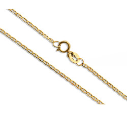 Złoty łańcuszek 585 marina gucci 45 cm 1,1g prezent