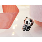 Charms srebrny 925 dwa misie Panda zawieszka do bransoletki