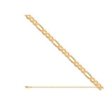 Złoty łańcuszek 585 SPLOT FIGARO 50cm 1,90g