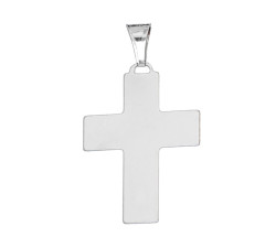 Krzyż ez srebra 925 blaszka krzyż klasyczny