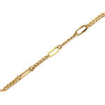 Złota bransoletka 585 elementowa elegancka 19-20cm (14k)