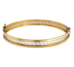 bransoletka bangle złota 585