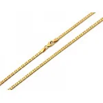 Złoty łańcuszek 585 Marina Gucci szerokość 2.8mm długość 50-55cm 14k