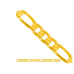 Złoty łańcuch 585 SPLOT FIGARO 55 cm 22g