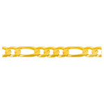 Złoty łańcuch 585 SPLOT FIGARO 55 cm 22g