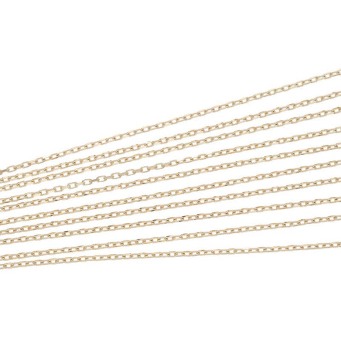 Złoty łańcuszek 585 ANKIER klasyczny splot 45 cm