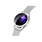 Elegancki srebrny Smartwatch uniseks na co dzień