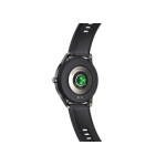 Czarny zegarek smartwatch wielofunkcyjny sportowy na prezent