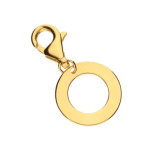 Złota zawieszka 585 charms do bransoletki ring 0,54 g