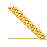 Złoty łańcuszek 585 SPLOT PANCERKA 50CM 2,10g