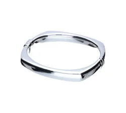 Srebrna bransoletka 925 bangle szerokie