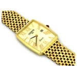 Złoty zegarek męski 585 tarcza Geneve 34,46 g