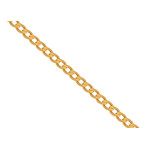 Złoty łańcuszek 585 PANCERKA PANCER 50cm 7,90g