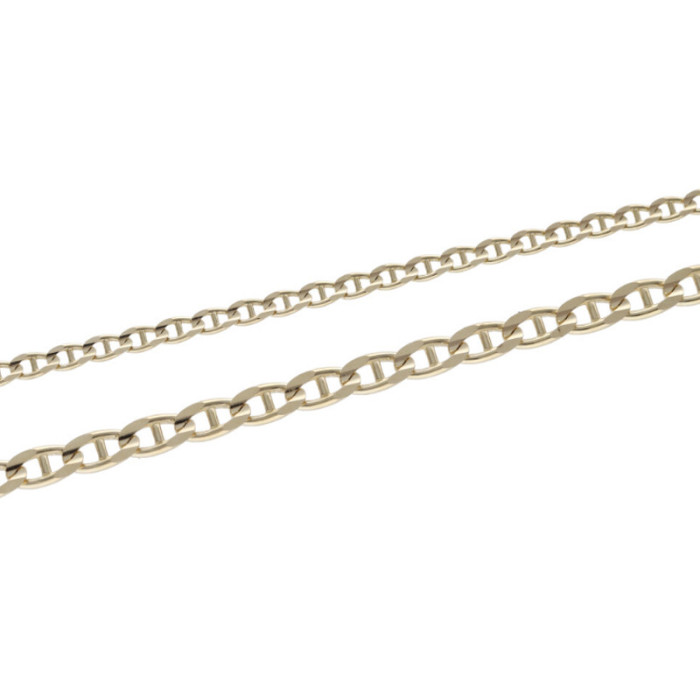 Złoty łańcuszek 585 elegancki Gucci 50cm 2,39g