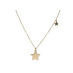Złoty naszyjnik 585 gwiazdy gwiazdka