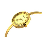 Złoty damski zegarek 585 na sztywnej bransoletce 14,74g