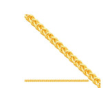Złoty łańcuszek 585 LISI OGON 50 CM 14K 1,20g