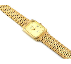 Złoty zegarek męski 585 prostokątny Geneve 52,51 g