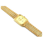 Złoty zegarek męski 585 prostokątny Geneve 52,51 g