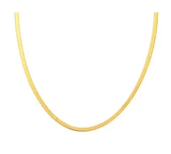 Elegancki naszyjnik żmijka 45cm choker na prezent