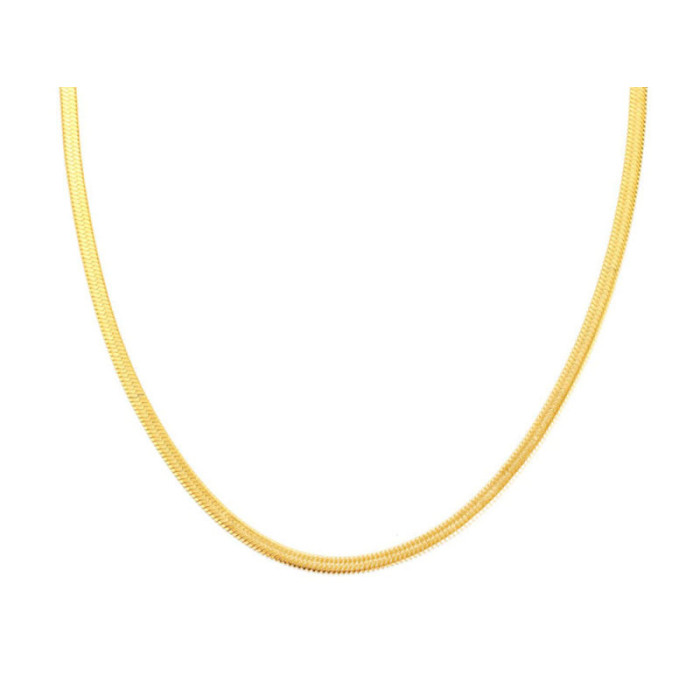 Elegancki naszyjnik żmijka 45cm choker na prezent