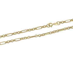Złoty łańcuszek 585 fantazyjny 45cm 5,1g