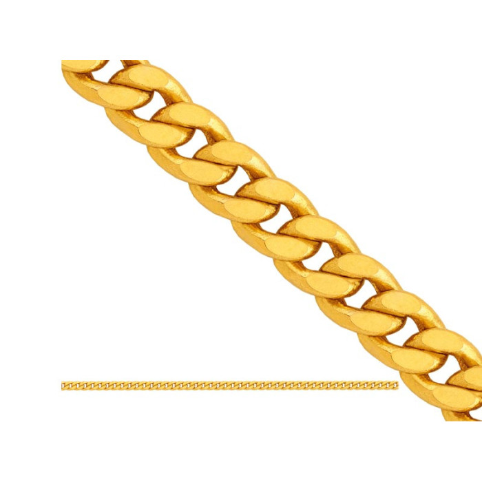 Złoty łańcuszek 585 SPLOT PANCERKA 50CM 1,40g