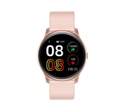 Wielofunkcyjny Smartwatch z różową bransoletą