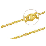 Złoty łańcuszek 585 SPLOT GUCCI 55 cm 5,42g