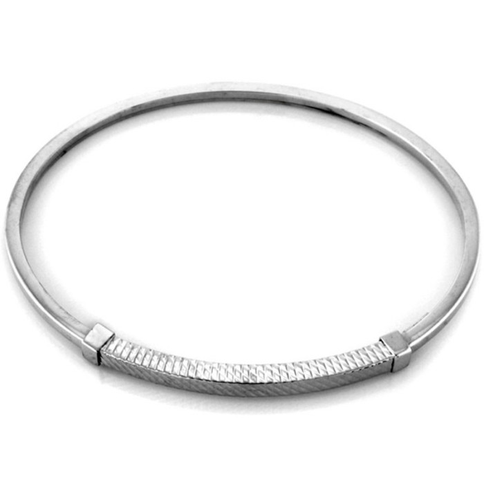 Srebrna bransoletka 925 nowoczesna bangle 5,22 g