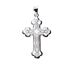 Srebrna przywieszka 925 krzyż gotycki 1,68 g