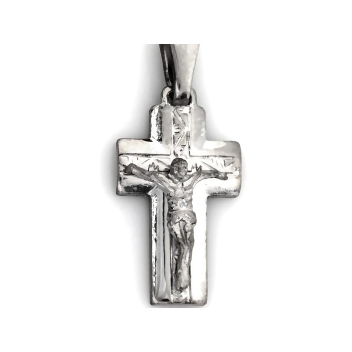 Srebrny Krzyżyk 925 zawieszka z Jezusem 1,78g