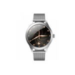 Srebrny zegarek Smartwatch modny wielofunkcyjny