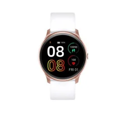 Biały Smartwatch różowa koperta na co dzień