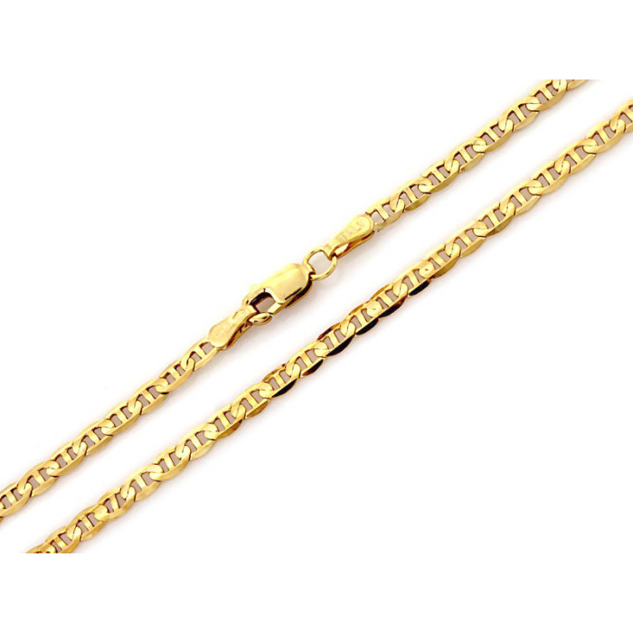 Złoty łańcuszek męski 585 Marina Gucci 55 cm prezent 9.81g