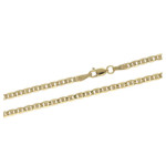 Złoty łańcuszek 585 finezyjna Marina Gucci 55cm 5,21g