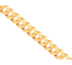 Złoty łańcuszek 585 splot pancerka 55 cm 22g
