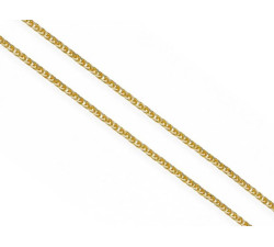 Złoty łańcuszek 585 splot lisi ogon 45 cm 1,65 g