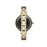 ZŁOTY Elegancki zegarek DAMSKI bransoleta