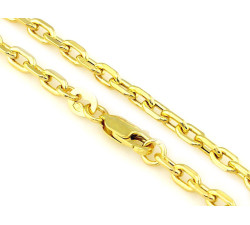 Złoty łańcuszek uniseks 585 splot ankier 60cm  7.92g