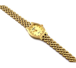 Złoty zegarek damski 585 Geneve 21,51 g idealny prezent